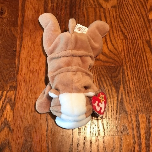 𝅺WRINKLES, the baby bulldog Ty beanie baby. NWT‎ - Picture 4 of 8